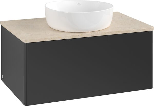 Waschtischmöbel Villeroy & Boch Antao, Breite 80 cm, Höhe 36 cm, Tiefe 50 cm, 1 Schublade, Tip-on, image number 0
