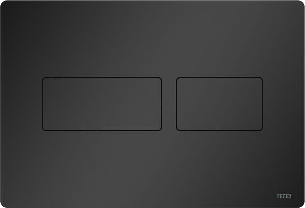 Plaque de d&eacute;clenchement Tece Solid Noir mat image number 0
