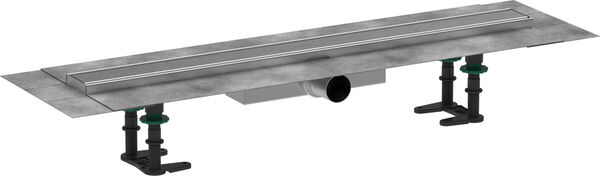 Rigole pour douche Hansgrohe Raindrain Compact acier inoxydable brossé image number 0