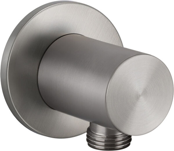 Anschlussbogen Gessi 316, ½" Steel brushed flessa image number 0
