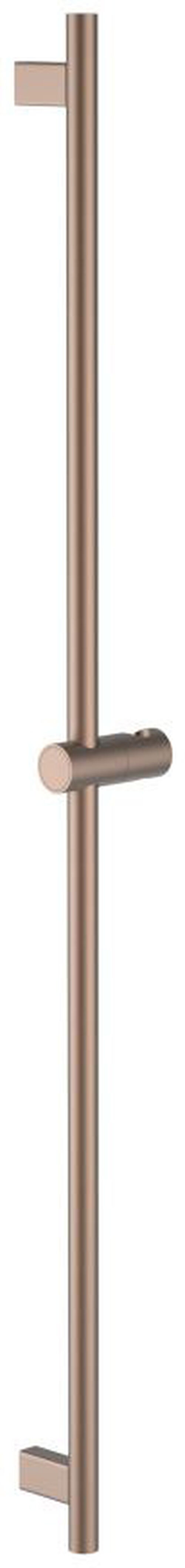 Asta per doccia Laufen TwinGliss oro rosa PVD spazzolato di base cromata