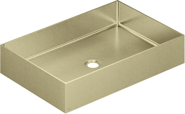 Auflegewaschtisch KWC Design Brushed gold PVD image number 0