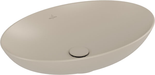 Lavabo d'appoggio Villeroy & Boch Loop & Friends, con troppopieno, ovale, 62 x 42 cm, altezza 12 image number 0