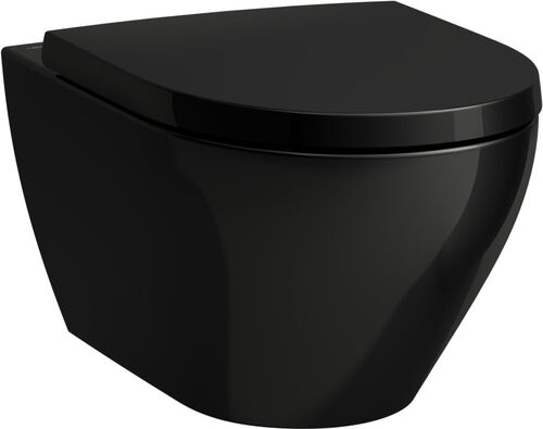 Vaso sospeso Laufen Moderna S silent Nero