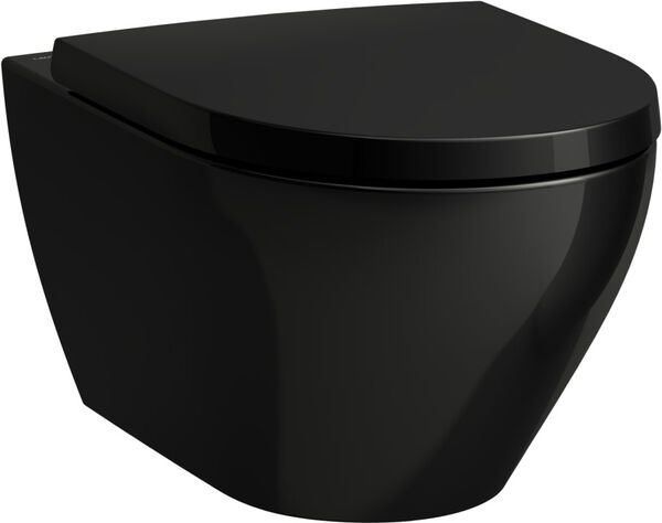 Vaso sospeso Laufen Moderna S silent, 56, rimless, fissaggio nascosto, per cassetta sottomuro, set image number 0