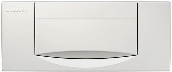 Plaque de d&eacute;clenchement Geberit 300 T Blanc image number 0