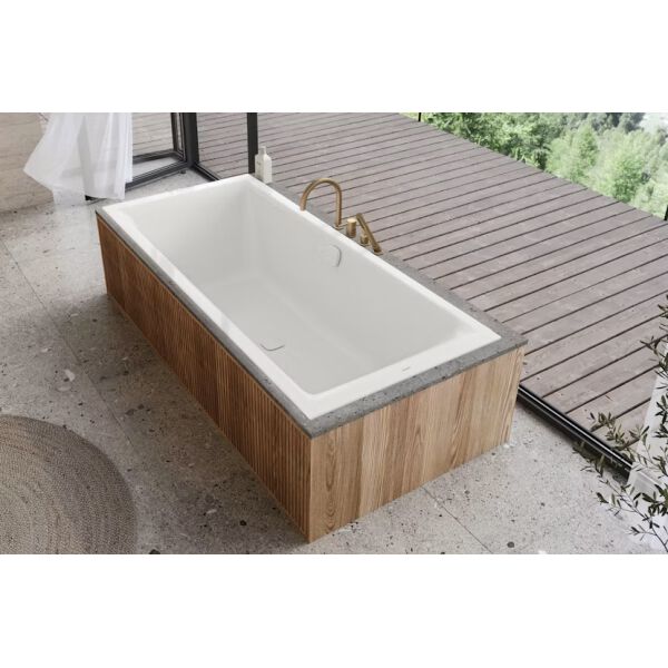 Baignoire Kaldewei Puro Next 190 x 90 cm Blanc Fond antid&eacute;rapant Invisible Grip image number 1