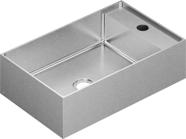 Lavabo &agrave; poser KWC Design Acier inoxydable bross&eacute; image number 0
