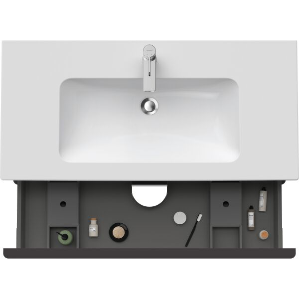 Meuble sous-lavabo Duravit D-Neo Blanc brillant image number 4