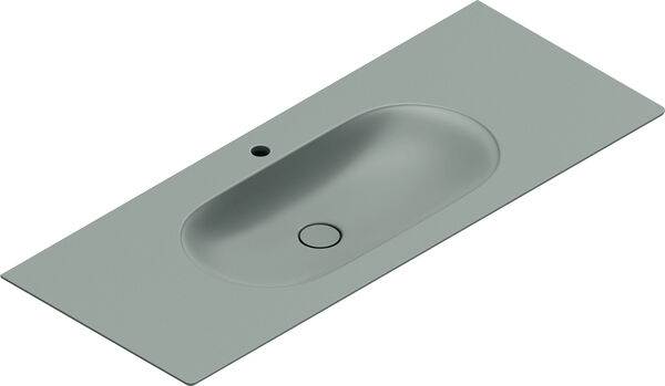 Waschtisch Catalano Sfera, Armaturenloch, 125 x 50 cm, ohne &Uuml;berlauf, Befestigungsmaterial image number 0