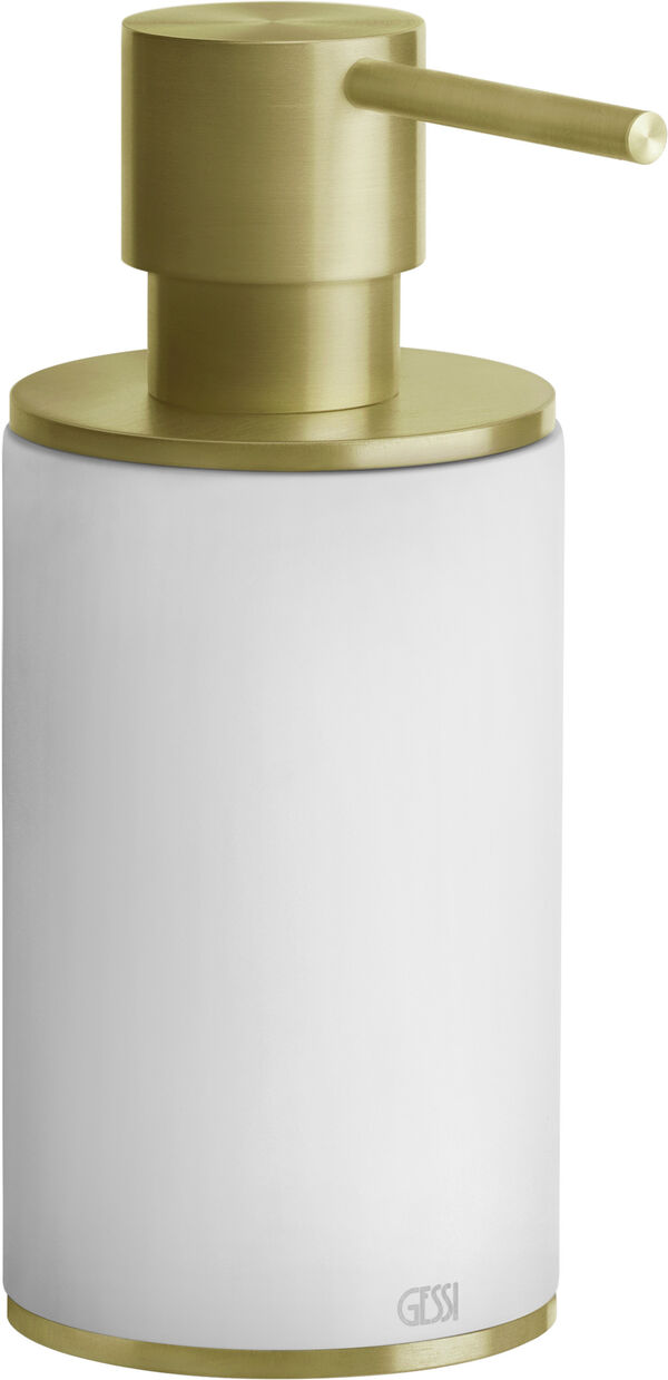 Seifenspender Gessi 316 brushed brass flessa image number 0
