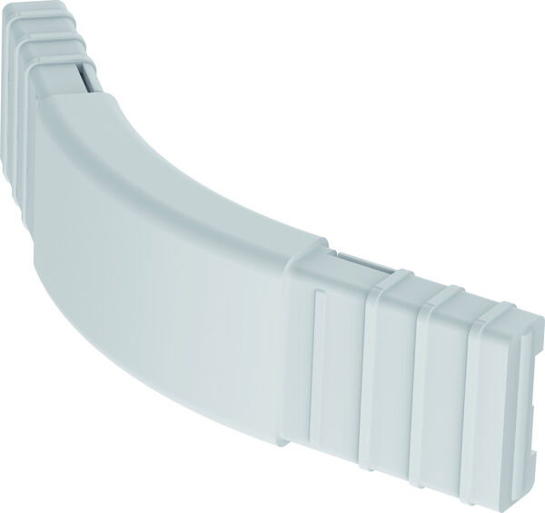 Raccordo angolare Bodenschatz 45&deg; per guida della tenda da doccia per piatto doccia ad angolo image number 0