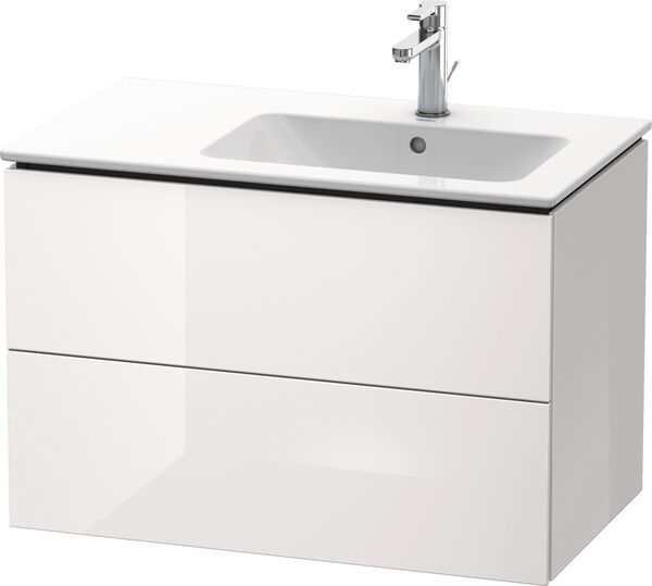 Meuble sous-lavabo Duravit L-Cube Blanc brillant image number 0