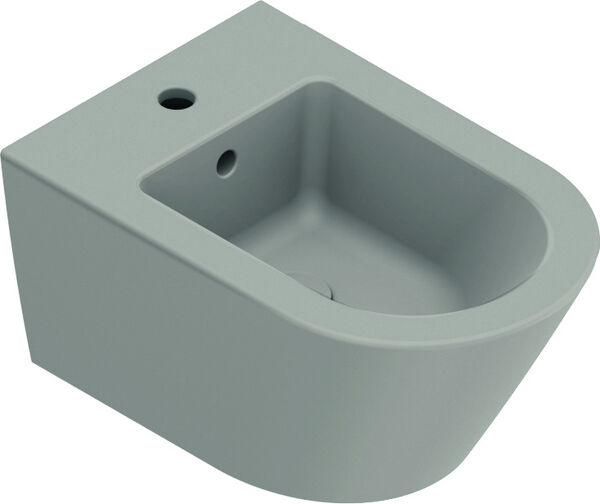 Bidet sospeso Catalano Zero, 55, foro per rubinetteria, con troppopieno, fissaggio nascosto, image number 0