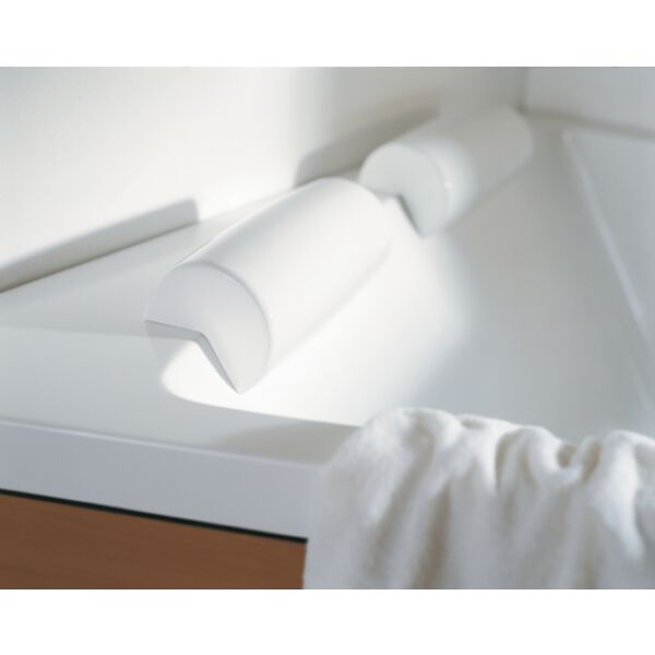 Baignoire d'angle Duravit Paiova blanc image number 1