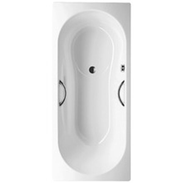 Vasca da bagno Kaldewei Vaio Set Star-maniglie 170x75 170 x 75 cm, in acciaio image number 0