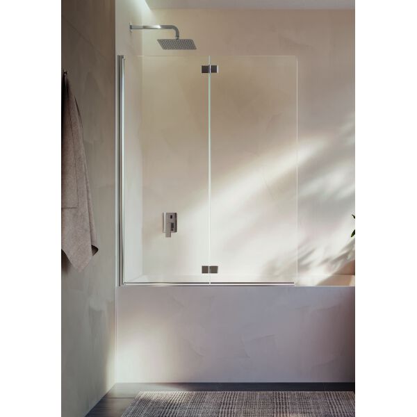 Porte pliante-battante Duka Multi-S 4000 new Argent éloxé Verre clair ProCare image number 1