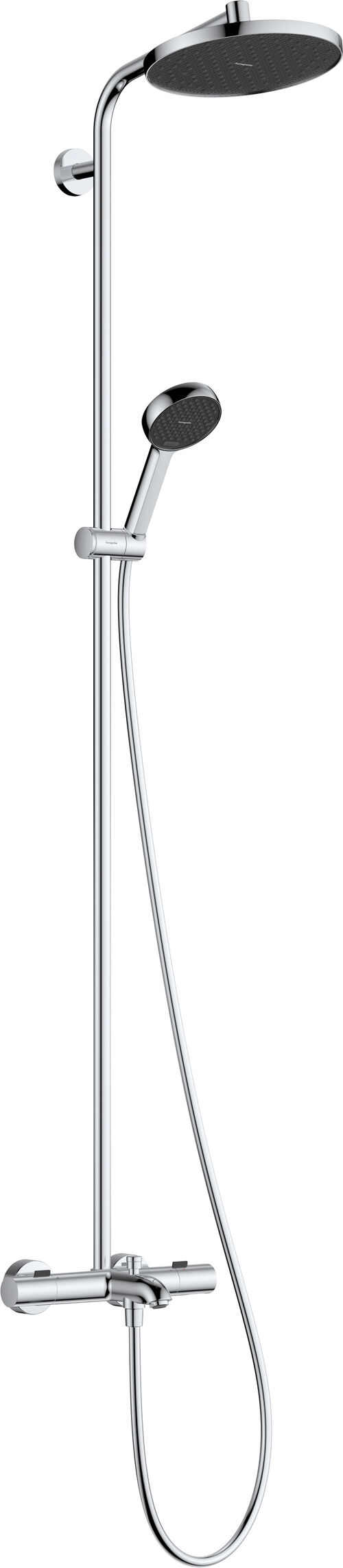 Showerpipe Hansgrohe Activera S EcoSmart &frac12;" Verchromt