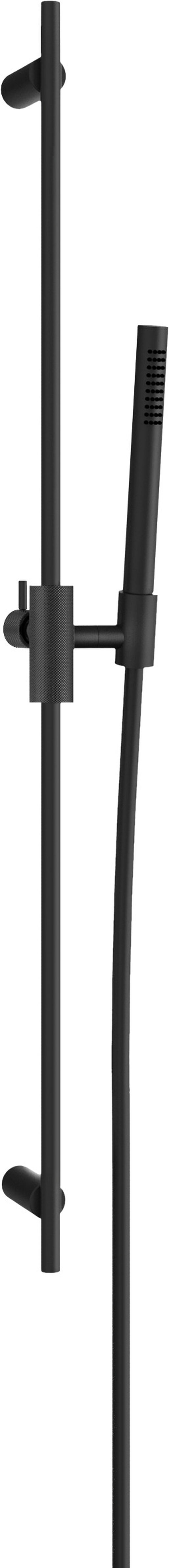 Handbrausegarnitur Gessi Habito Schwarz matt Diamantato image number 0