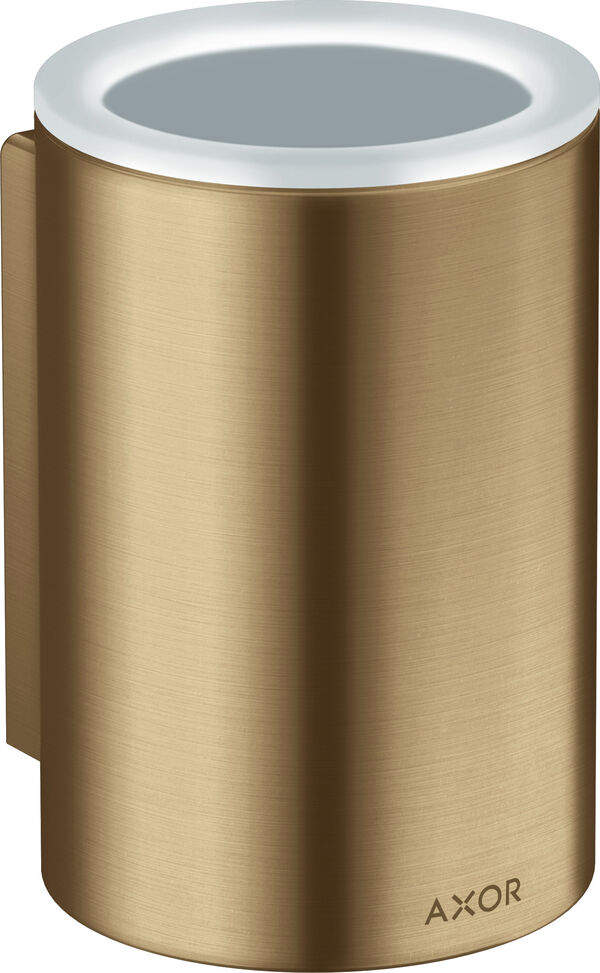 Zahnbecher Axor Universal Circular Brushed bronze image number 0