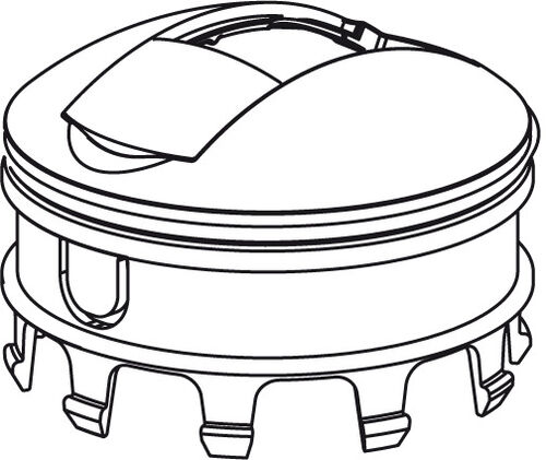 Calotta KWC Ava Cromato