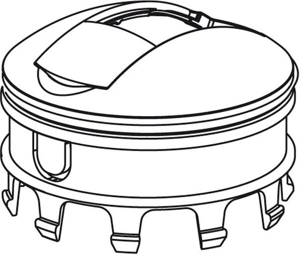 Kappe KWC Ava Verchromt image number 0