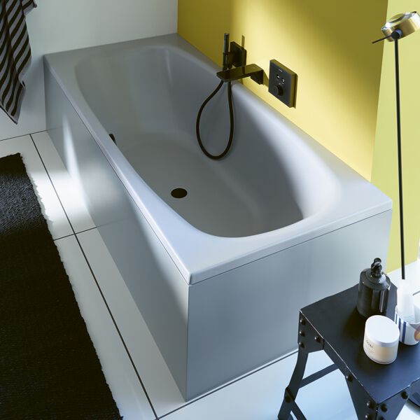 Baignoire Alterna steel duo 190 x 90 cm Blanc image number 1