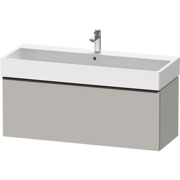 Armadio sottolavabo Duravit D-Neo grigio cemento opaco image number 1