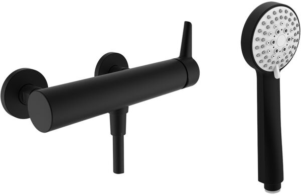 Duschenmischer Laufen Pure Titanschwarz&nbsp;matt PVD image number 0