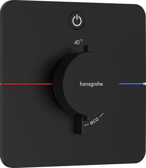 Syst&egrave;me de douche Hansgrohe Shower Select Comfort Q Noir mat