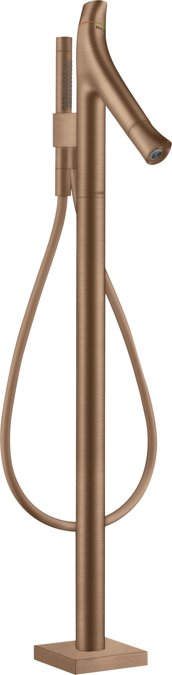 Bademischer Axor Starck Organic Brushed red gold image number 0