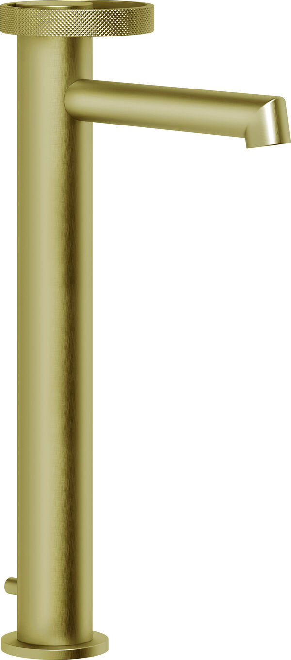 Einlochmischer Gessi Anello brushed brass image number 0