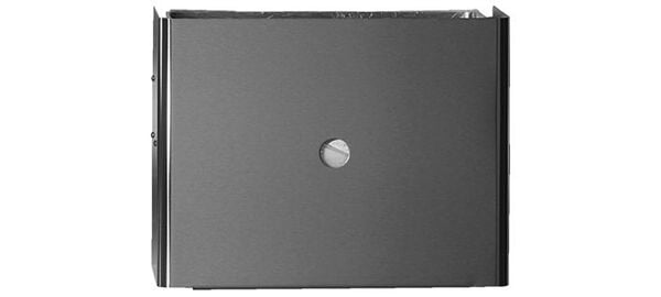 Bo&icirc;te &agrave; ordures U.S.W. D Line Acier inoxydable mat image number 0