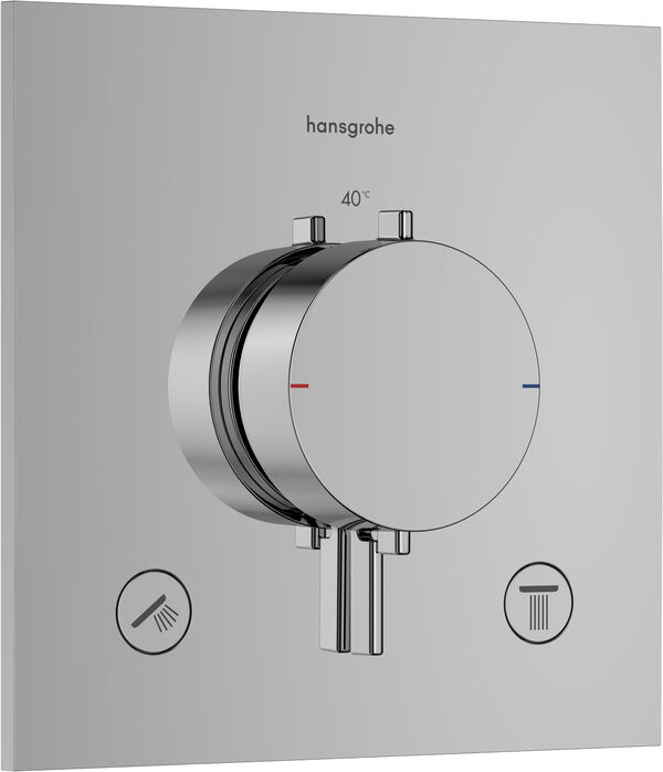 Syst&egrave;me de douche Hansgrohe Ecostat Comfort E Chrom&eacute; image number 0