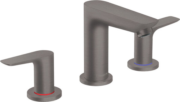 Dreilochbatterie Hansgrohe Talis E 100 Brushed black chrome image number 0