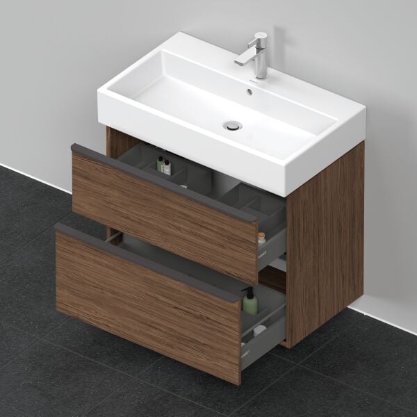 Waschtischmöbel Duravit D-Neo nussbaum dunkel image number 3
