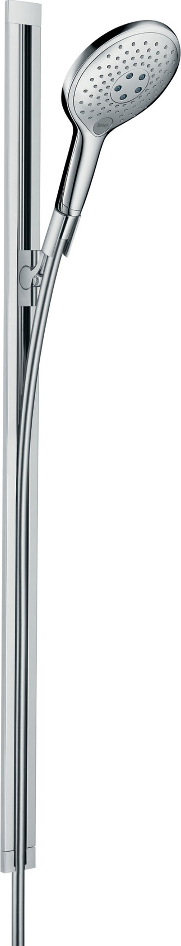 Garniture de douche Hansgrohe Raindance Select S 150 / Unica S chromé-blanc image number 0