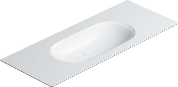 Waschtisch Catalano Sfera 125 x 50 cm Weiss matt Cleaneffekt image number 0