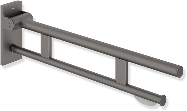 Barre d`appui relevabile Hewi 900 Duo Gris fonc&eacute; Peint par poudrage image number 0