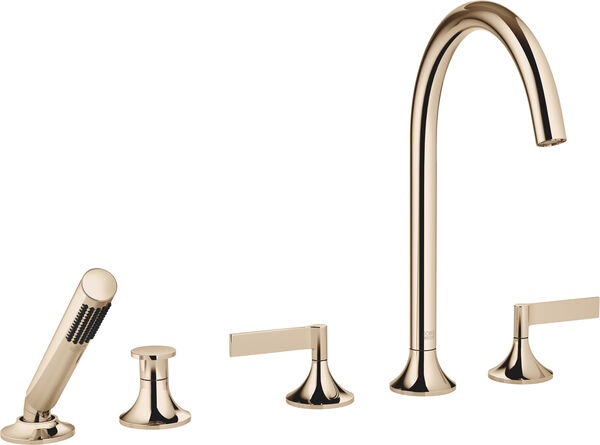 Garniture de remplissage Dornbracht Vaia 5-trous Champagne image number 0