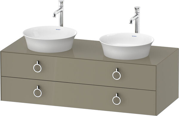 Armadio sottolavabo Duravit White Tulip, larghezza 130 cm altezza 40,8 cm profondità 55 cm image number 0