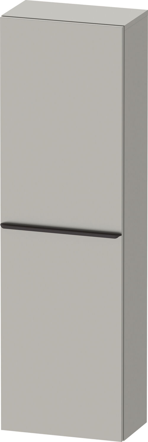 Armadietto laterale Duravit D-Neo grigio cemento opaco