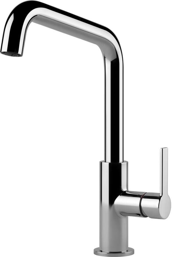 Miscelatore monocomando per lavello Alterna novis, bocca mobile, s 211 mm, 360&deg;, altezza aeratore image number 0