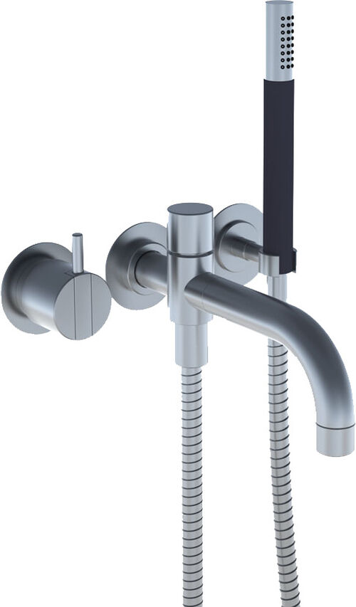 Bademischer-Endmontageset Vola Weiss matt