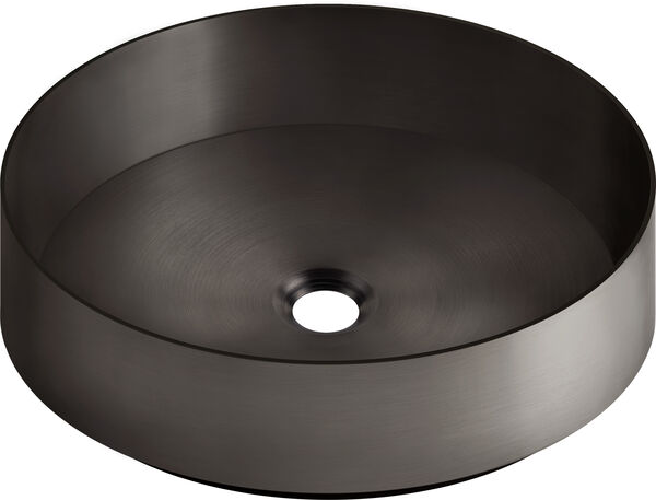 Lavabo à poser Gessi 316 black Metal brushed image number 0