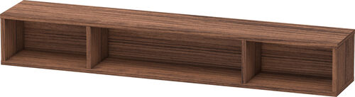 Regalelement Duravit L-Cube nussbaum dunkel