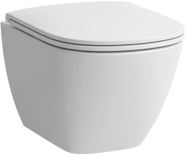 Wand-Klosett Laufen Lua compact rimless weiss Cleaneffekt image number 0