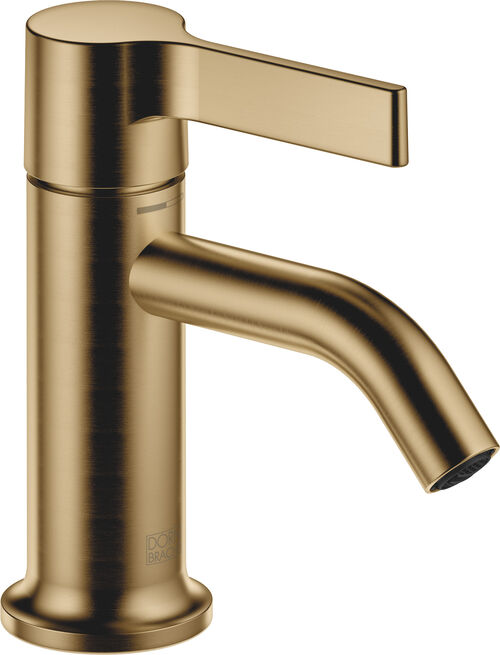 Einlochmischer Dornbracht Vaia Dark brass geb&uuml;rstet