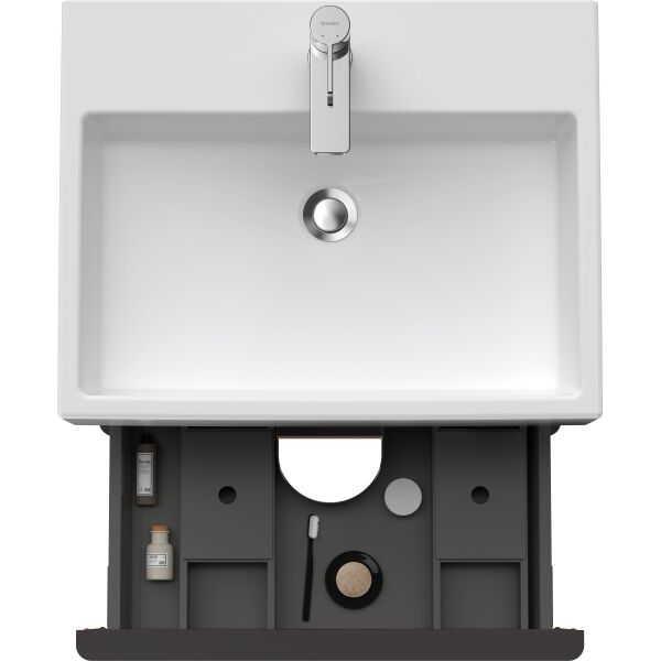 Meuble sous-lavabo Duravit D-Neo Noyer fonc&eacute; image number 4