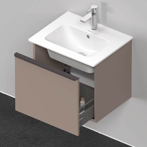 Waschtischm&ouml;bel Duravit D-Neo Basalt matt image number 3